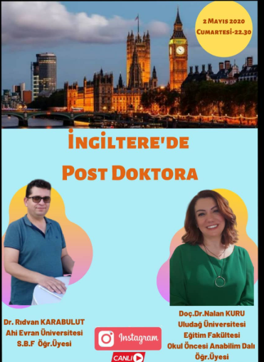 İngiltere' de Post Doktora