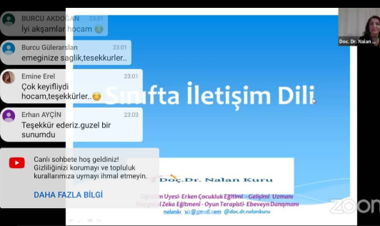 Sınıfta İletişim Dili Söyleşisi
