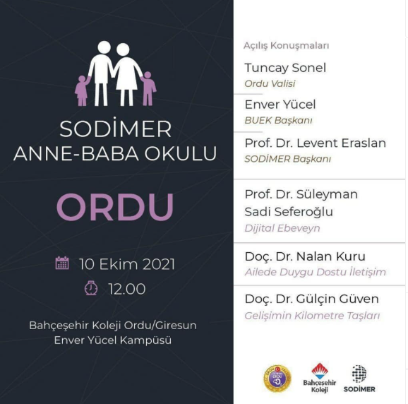 SODİMER Anne Baba Okulu- ORDU