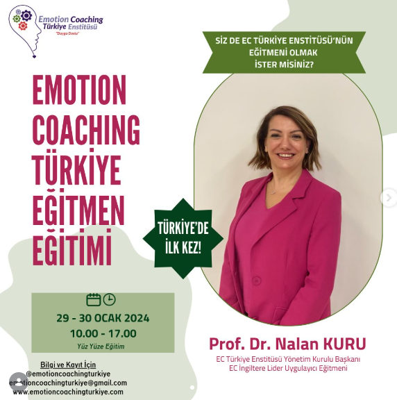 Emotion Coaching Türkiye Eğitmen Eğitimi