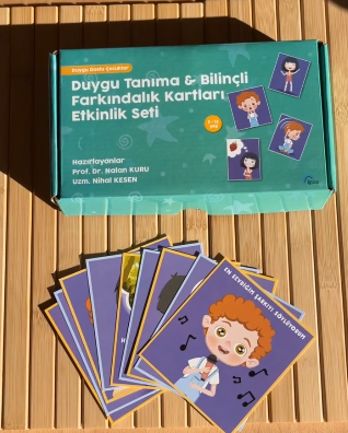 "Duygu Dostu Çocuklar- Duygu Tanıma ve Bilinçli Farkındalık Kartları Seti" artık raflarda