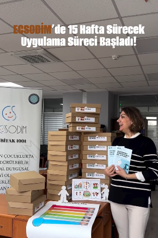 TÜBİTAK 1001 - Erken Çocuklukta Sosyal Duygusal İyi Oluşu Desteklemek İçin Bir Anaokulu Modeli Önerisi (ECSODİM)  materyalleri basıldı...
