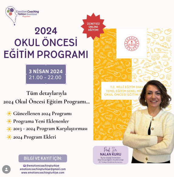 2024 Okul Öncesi Eğitim Programı Söyleşisi