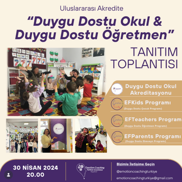 Duygu Dostu Okul & Duygu Dostu Öğretmen Tanıtım Toplantısı