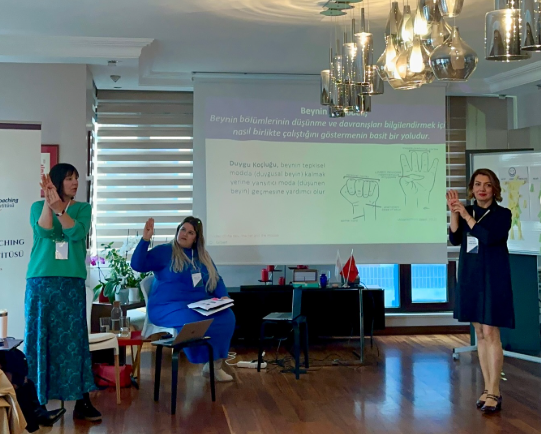 Prof. Dr. Nalan Kuru ile EC UK Kurucu Ortağı Dr. Louise Gilbert Türkiye’de 2. kez ortak eğitim verdi