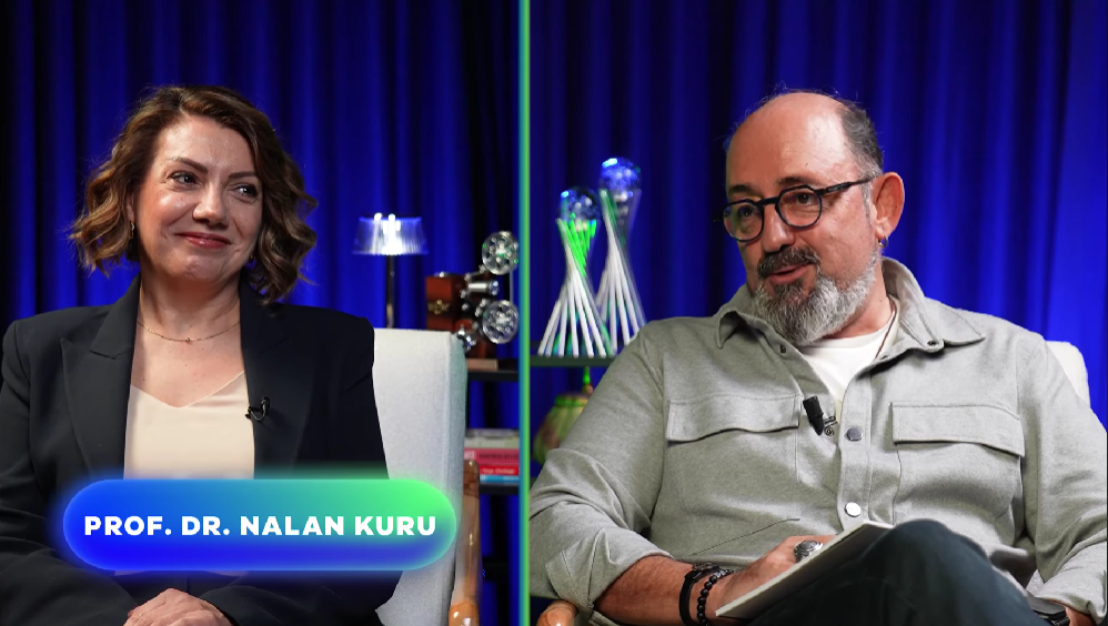 Prof. Dr. Nalan Kuru ile Prof. Dr. Sinan Canan Bir Aradaydı
